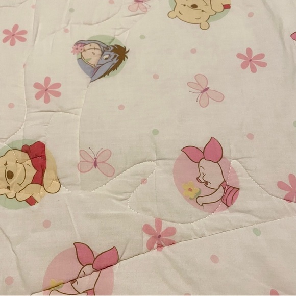 Vintage Disney Winnie the Pooh Baby Blanket Comforter - Picture 10 of 16